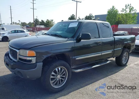2004 GMC Sierra 1500 Sle z USA, uszkodzony, nr VIN 2GTEC19T741347397